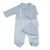 Baby Boys Outfit Set, Dungaree & Hat - Blue, Newborn, 0-3 Months
