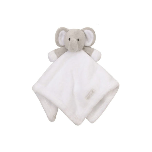 Baby Blanket, Comforter - Elephant, Boys, Girls - White