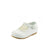 Baby Girls Shoes, UK 2-8 - Sevva Emma, Hard Sole, Leather - White