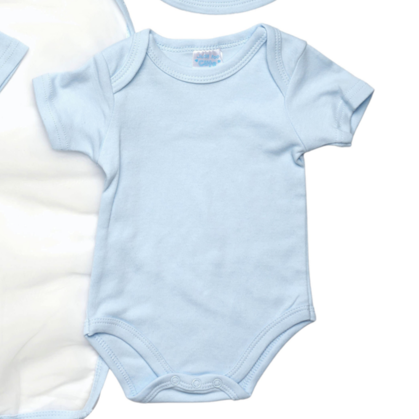 5 Piece Plain Layette Set