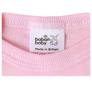 Premature Tiny Baby Bodysuits, Baby Girls Cotton Vests, 3 Pack - Pink