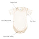 Premature Tiny Baby Bodysuits, Boys & Girls Baby Vests, 3 Pack - Cream