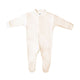 Baby Sleepsuits / Babygrows, 100% Cotton, Made In Britain - Cream