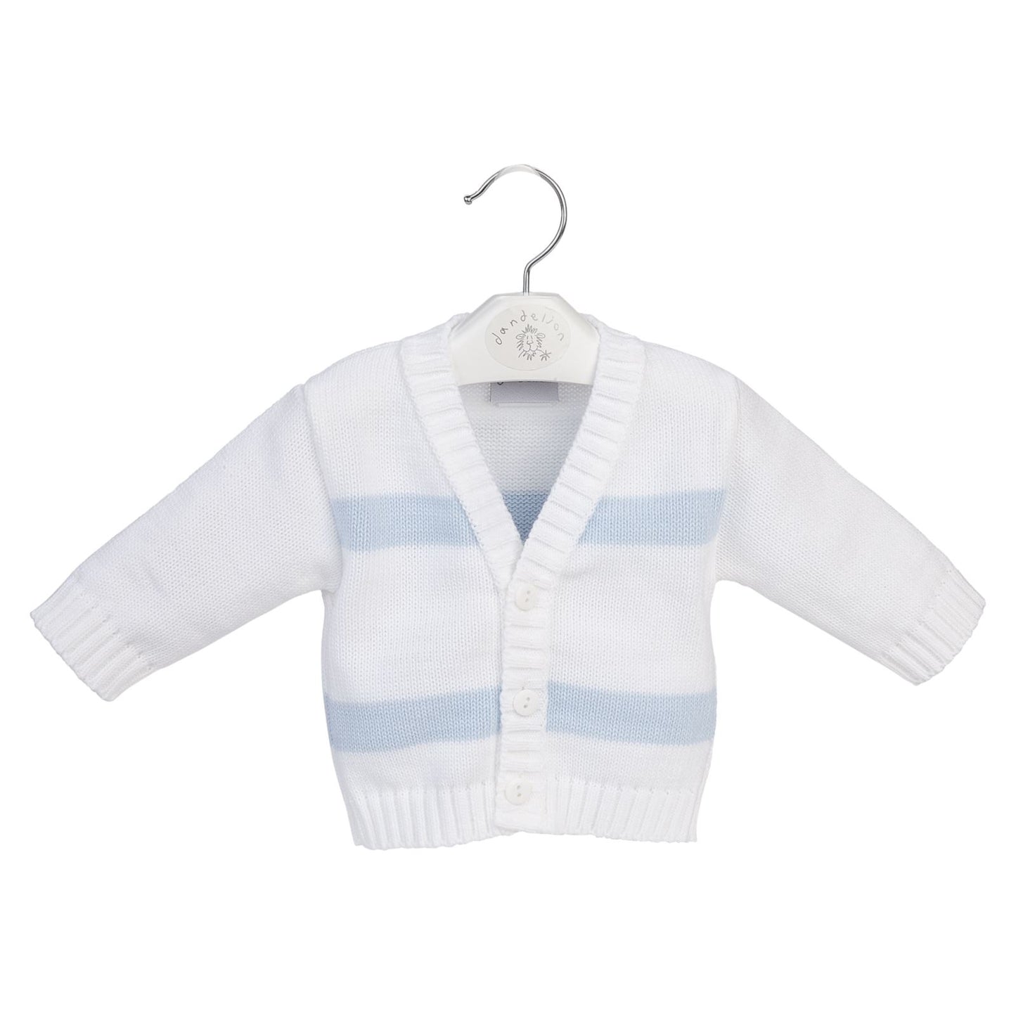 Boys Boat Striped Cardigan
