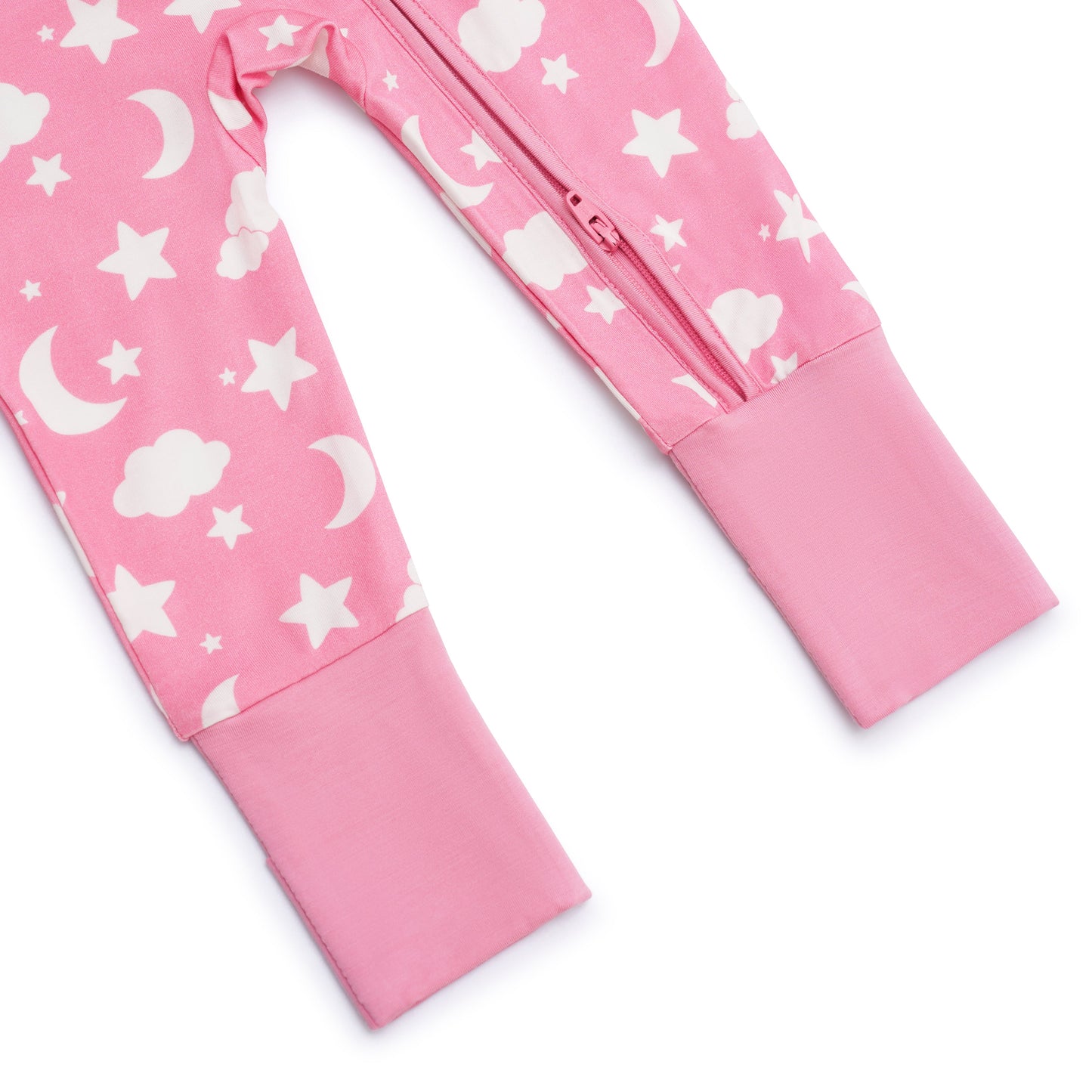 Bamboo Viscose Zipper Sleepsuit