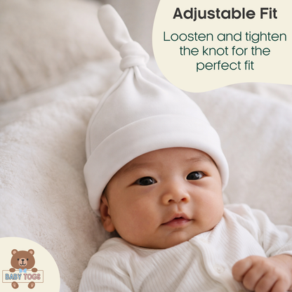 Baby Togs Knot Hat 2 Pack