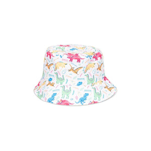 Boys Dinosaur Cotton Bucket Hat (3-6 Years)