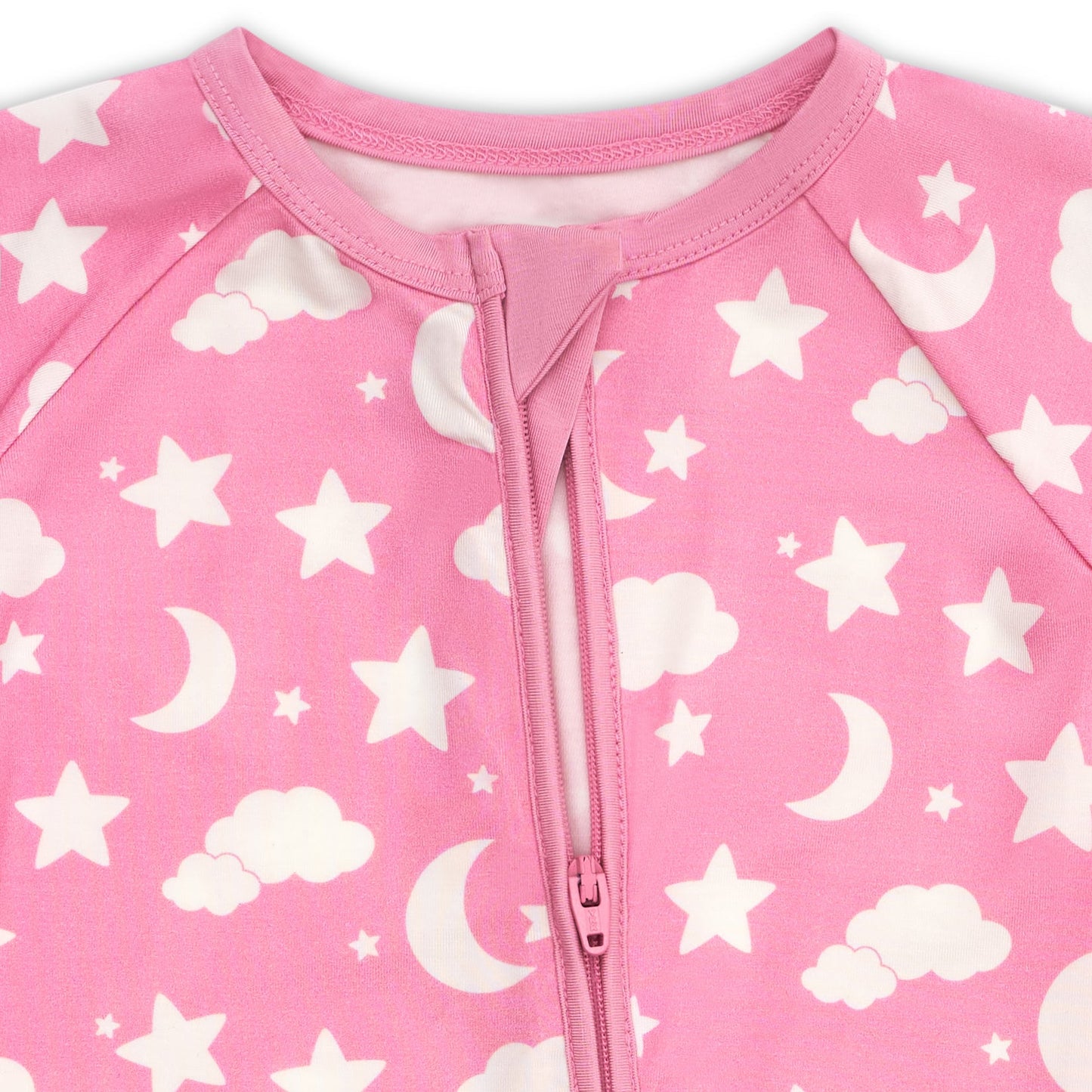 Bamboo Viscose Zipper Sleepsuit