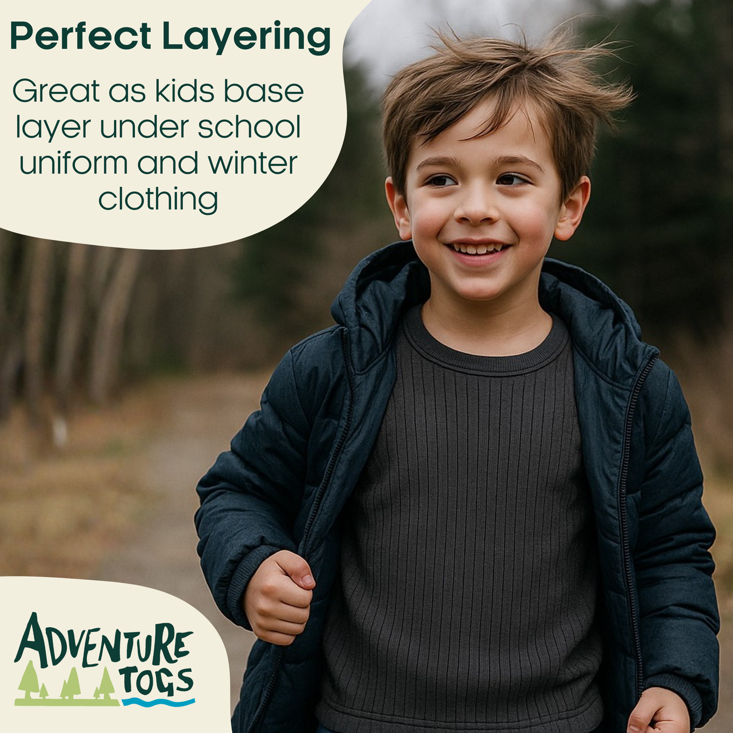 Kids Thermal T-shirts 2 Pack