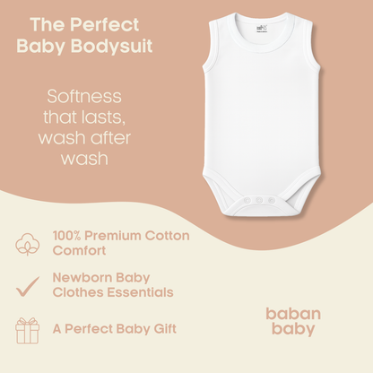 Baban Baby Sleeveless Bodysuit