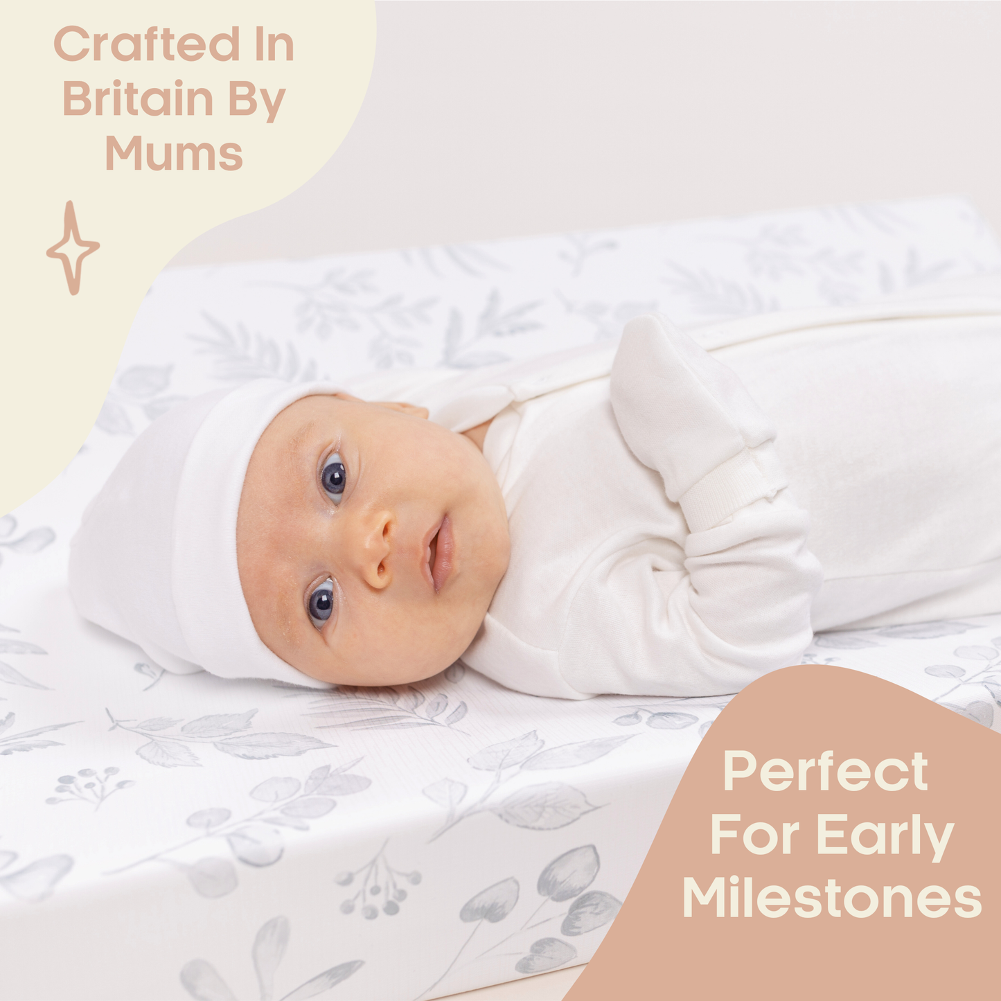 Baban Baby Premature Hat and Scratch Mittens Set