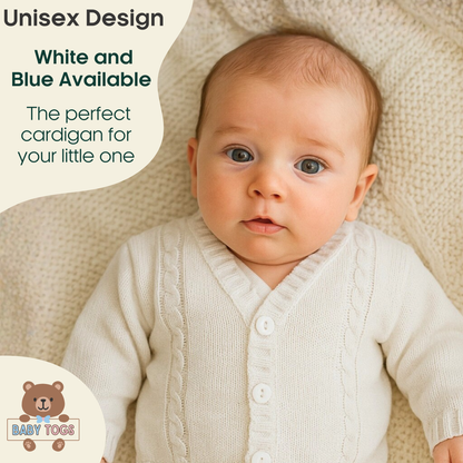 Baby Cable Knitted Cardigan