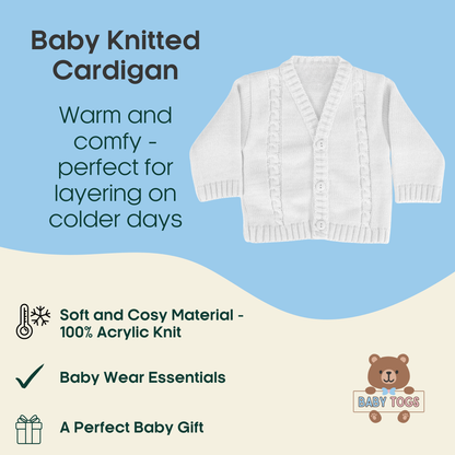 Baby Cable Knitted Cardigan