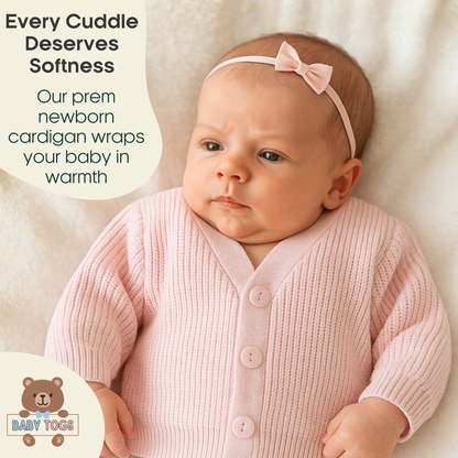 Premature Baby Knitted Cardigan