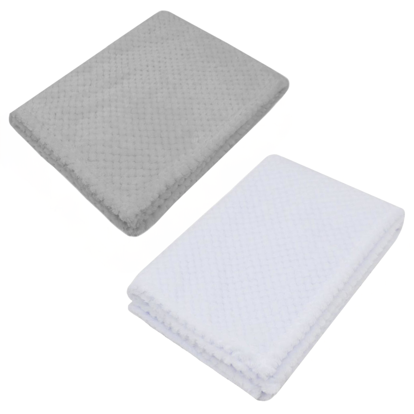 Baby Waffle Blanket - 2 Pack