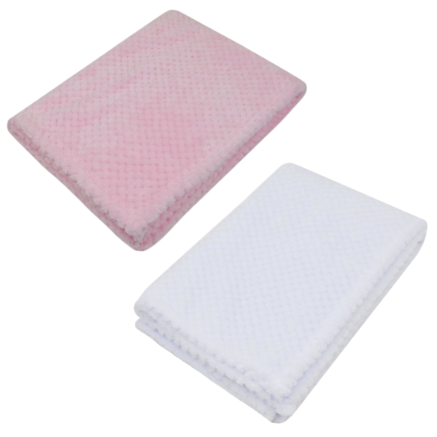 Baby Waffle Blanket - 2 Pack