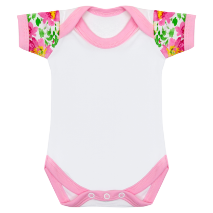Baby Contrast Pattern Bodysuit