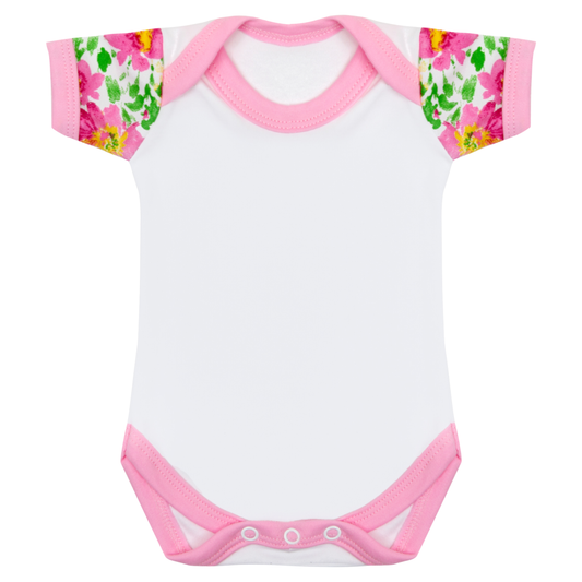 Baby Contrast Pattern Bodysuit