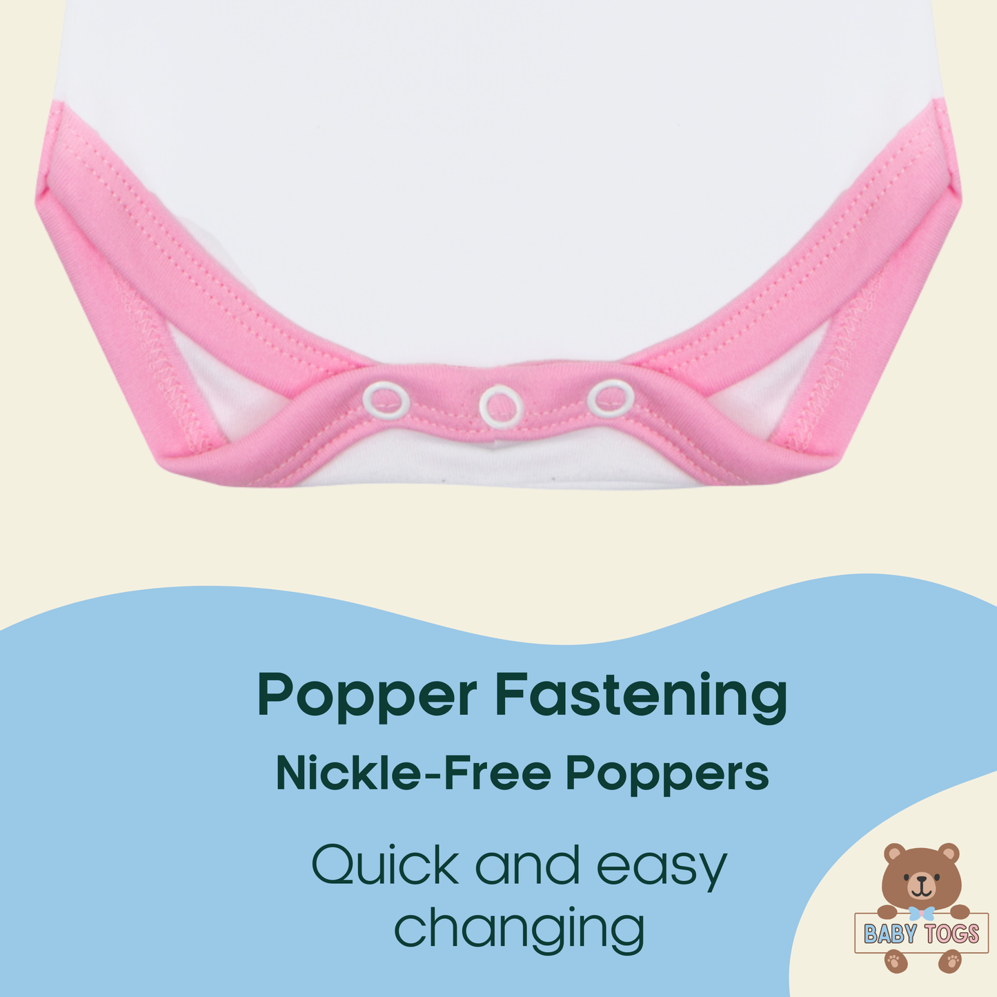 Baby Contrast Pattern Bodysuit