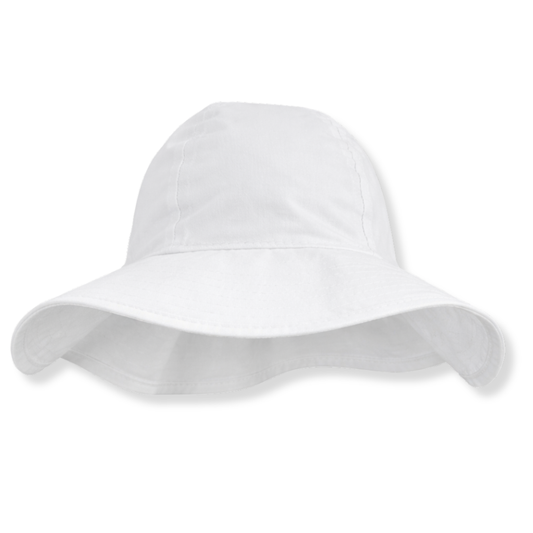 Baby Boys Wide Brim Cotton Sun Hat