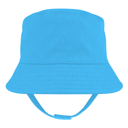 Cotton Bucket Hat with Chin Strap