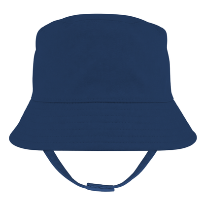 Cotton Bucket Hat with Chin Strap
