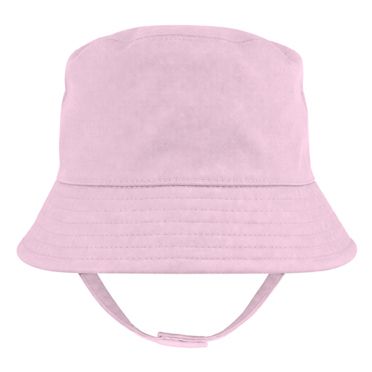 Cotton Bucket Hat with Chin Strap