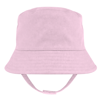 Cotton Bucket Hat with Chin Strap