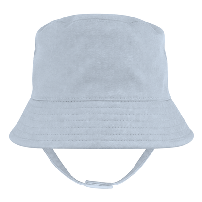 Cotton Bucket Hat with Chin Strap