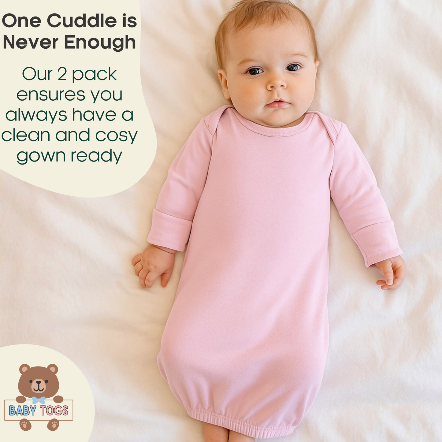 Baby Nightgowns 2 Pack