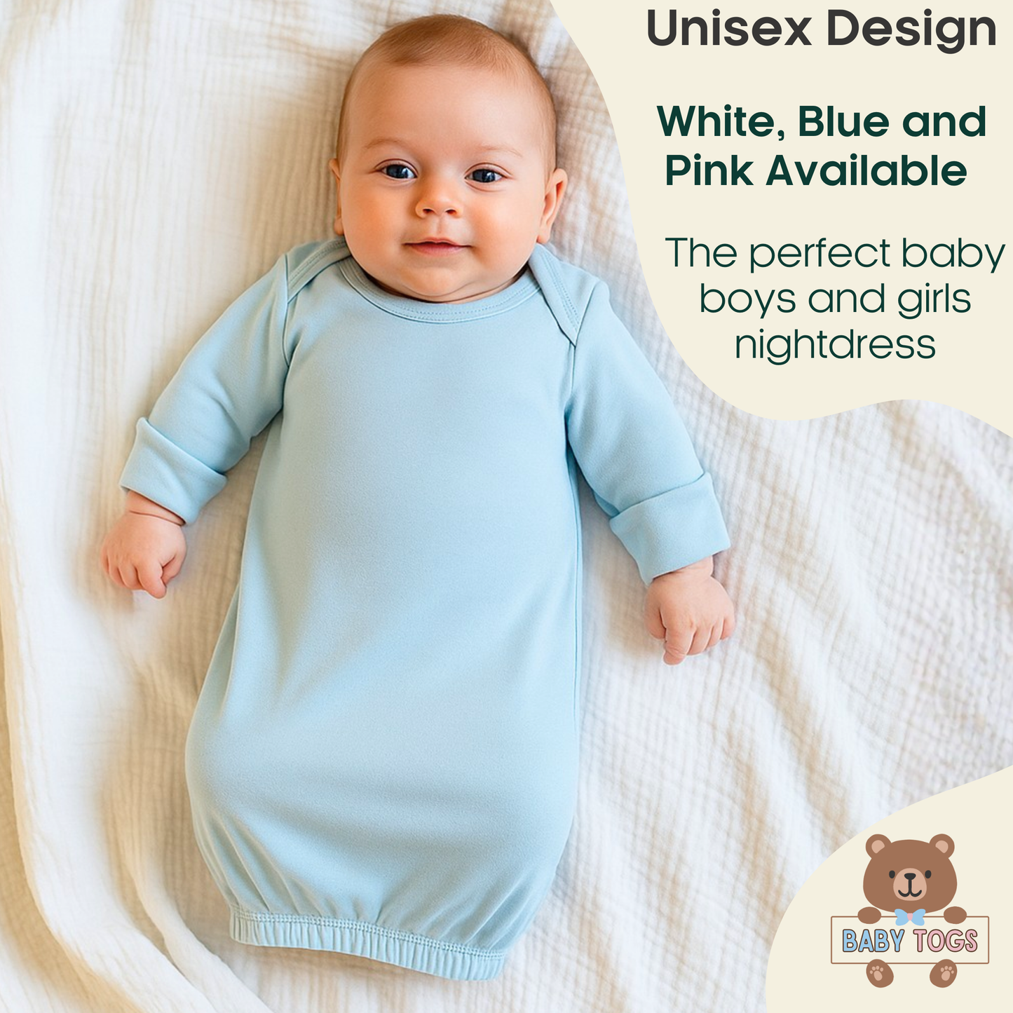 Baby Nightgowns 2 Pack