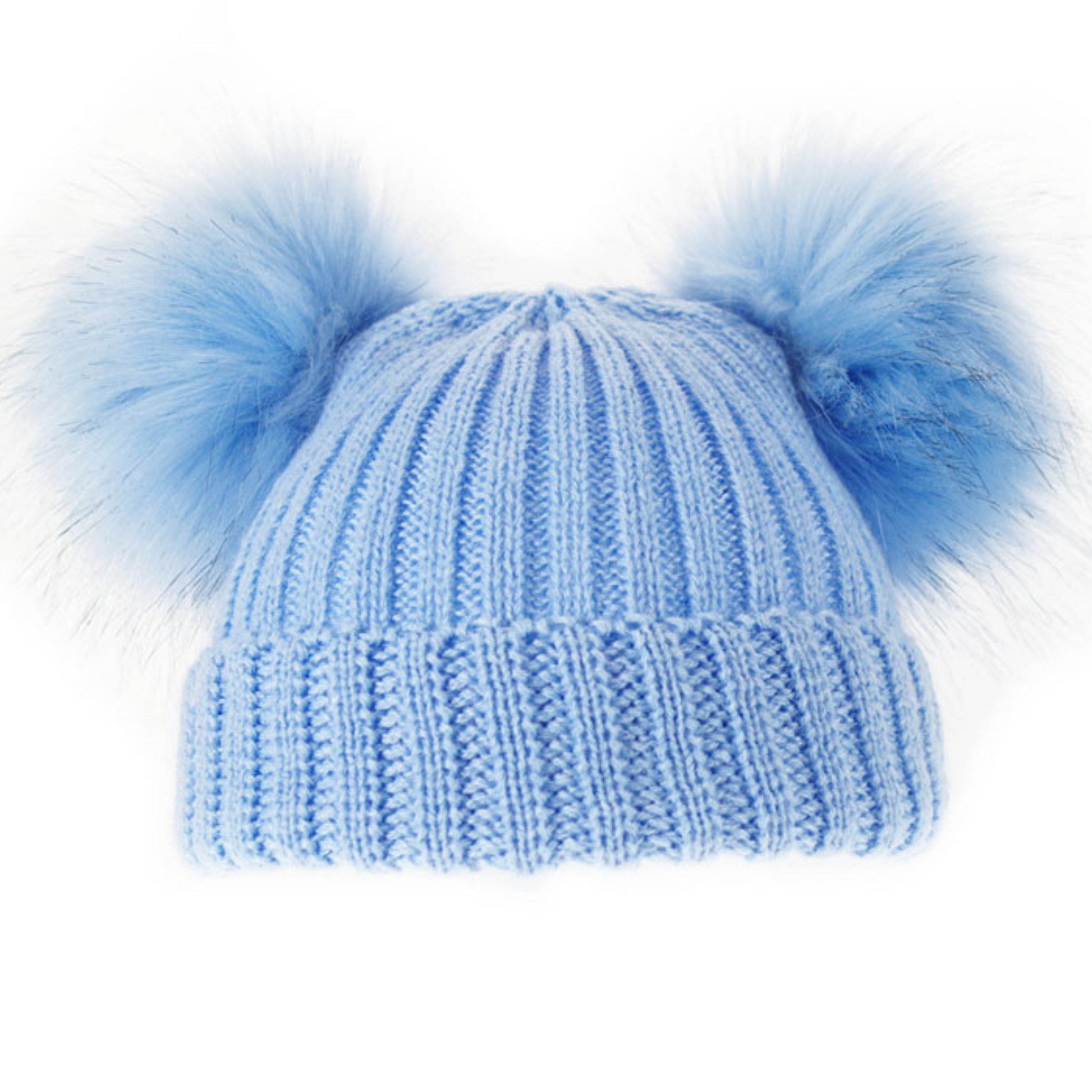 Baby Boys Girls Knitted Pom Pom Hat Winter Hat, Soft Warm