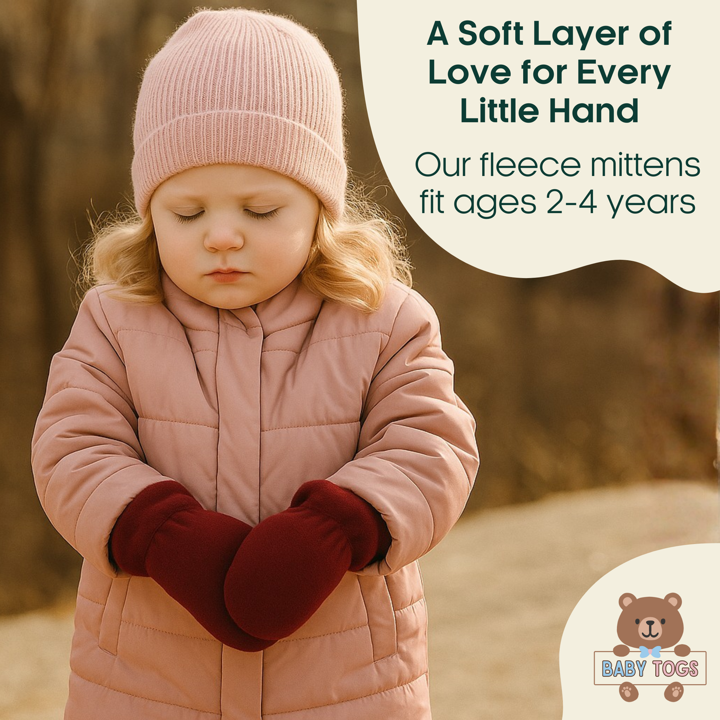 Toddler Fleece Mittens