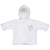 Premature Baby Girls Velour Jacket - White