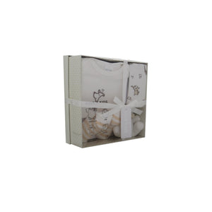 Baby Gift Box - 100% Cotton Clothing, Cream