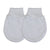 Baby Boys & Girls Scratch Mitts, 3 Pairs, Cotton, Made in UK - White