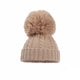 Cable Knit Pom Pom Bobble Hat 0-24 Months