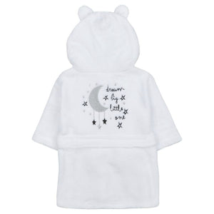 Baby Dream Big Little One Dressing Gown - Embroidery, White