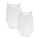 Baban Baby Bodysuits - 100% Cotton, Made in Britain, Sleeveless - White