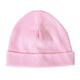 Baby Girls Hat And Scratch Mitts Set - Pure Cotton, Made in UK - Pink