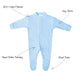 Baby Sleepsuits / Babygrows, 100% Cotton, Made In Britain - Boys, Blue