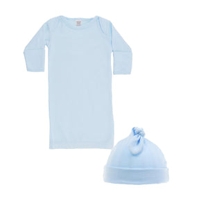 Nightgown & Knot Hat Set