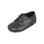 Baby Boys Lace Up Shoes - Black Matt Leather - Made in Britain