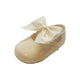 Baby Girls Shoes - Leather, Soft Soled, UK 0-3 - Made in Britain - Ivory