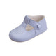 Baby Boys Shoes - Leather, UK 0-4 - Made in Britain - Sky Blue