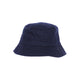 Baby Boys Bucket Hat, Chin Strap - Navy - 100% Cotton