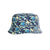 Boys Dinosaur Bucket Hat, Navy - 100% Cotton