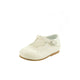 Baby Girls Shoes, UK 2-8 - Sevva Emma, Hard Sole, Leather - Cream