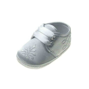 Baby Christening Boots - Shoes, Satin, 0-12 Months - White