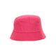 Girls Bucket Hat, Chin Strap - Pink - 100% Cotton